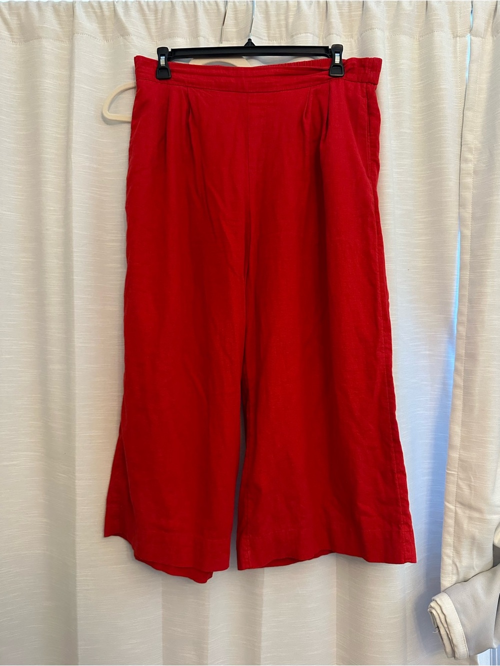 a new day Bright Red Wide Leg Pull-On Pants - Picture 3 of 6